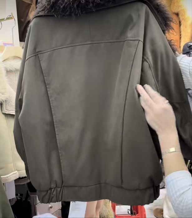 Куртка лама, парка, пуховик, шуба