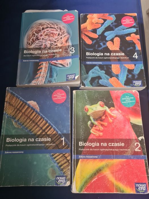 Biologia na czasie klasa 1 rozszerzony  liceum technikum