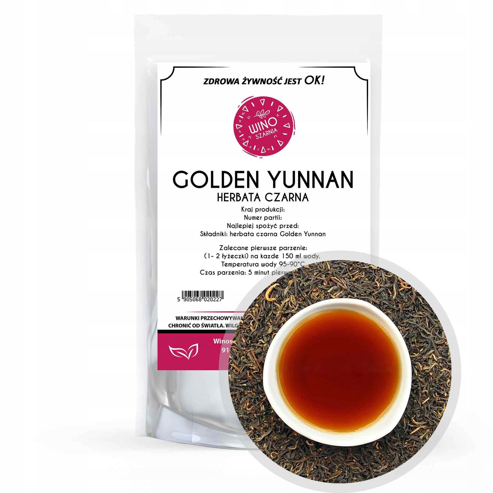 Herbata Czarna Golden Yunnan 1Kg