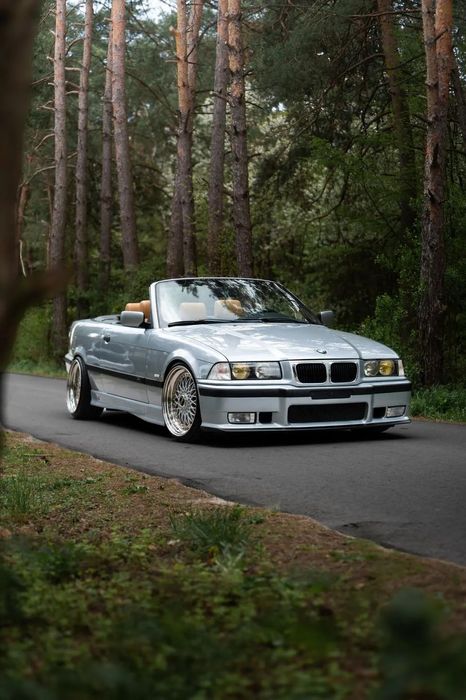 BMW Seria 3 BMW E36 328 cabrio Bezwypadkowy Hardtop BBS Orginał