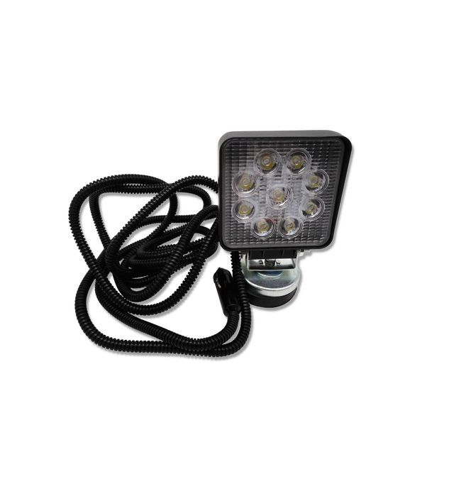 Lampa Robocza KWADRATOWA 9 LED 12-24V 18W HALOGEN [3148]