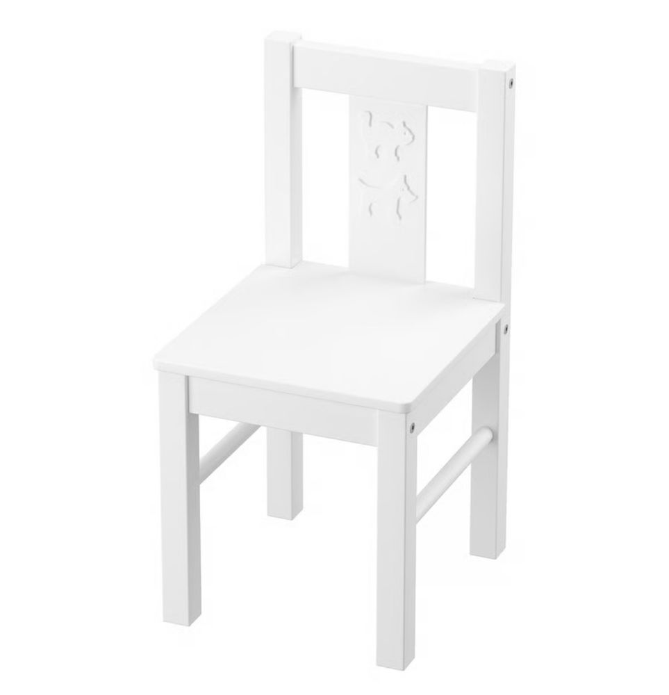 Dziecięce 2 krzesełka i stolik  - Kritter Ikea