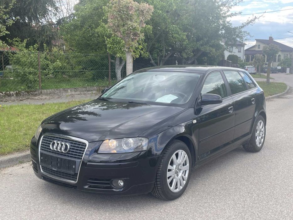 Audi A3 8P 1.8 Benzyna 160KM 2007 Klimatronik, Xenon, Serwis, Oryginał