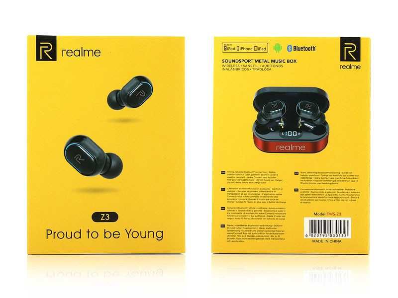 Наушники Bluetooth Realme AirDots Z3 Блютуз-Гарнітура