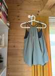 Zielony khaki letni top dwa kolory Amisu New Yorker S