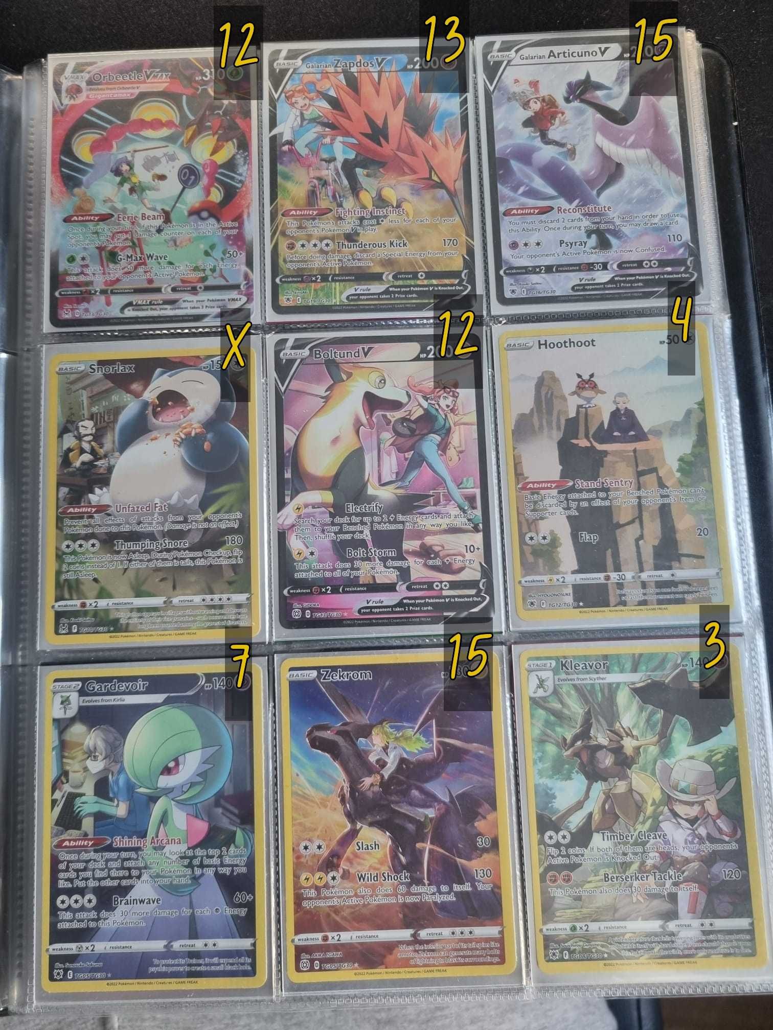 Pokemon TCG Cartas (English)