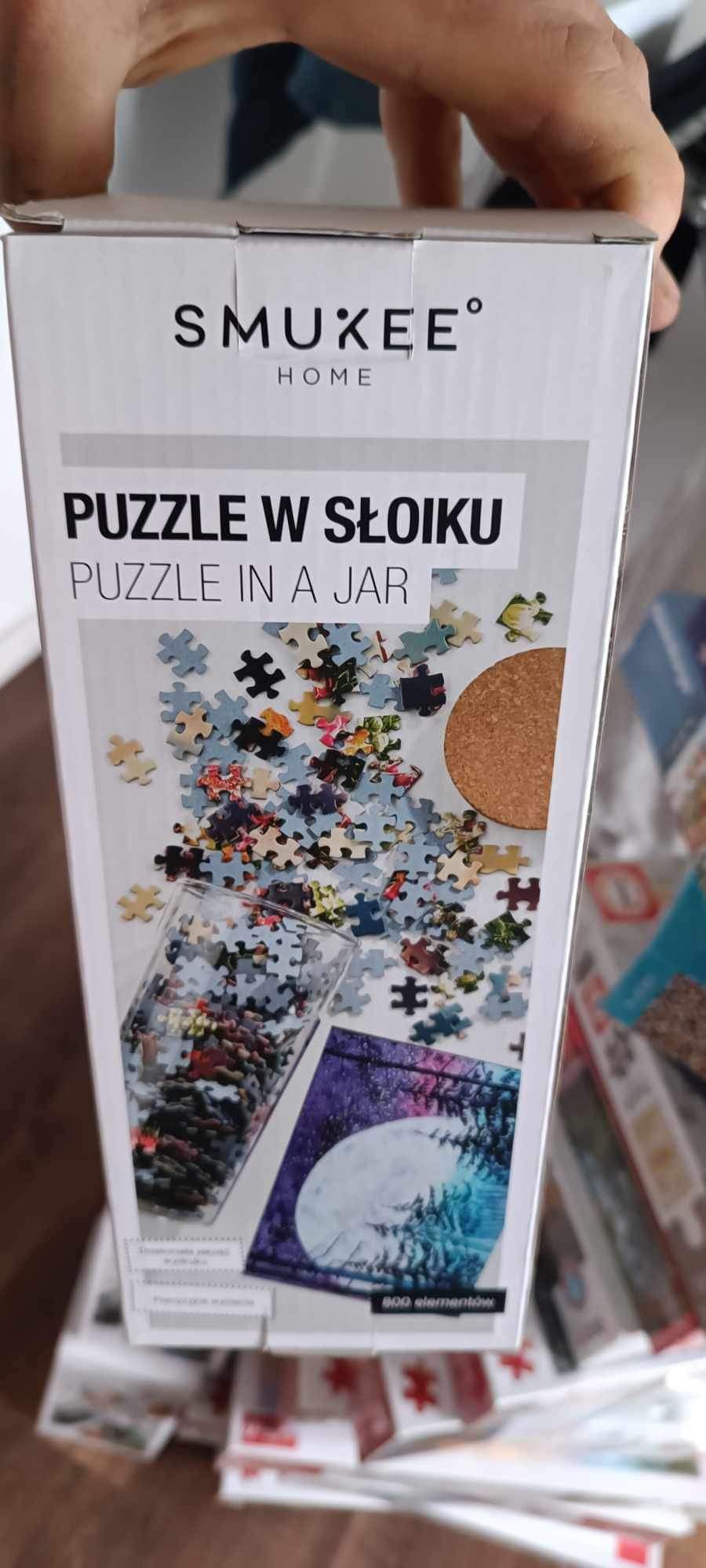 Puzzle w słoiku 3x800