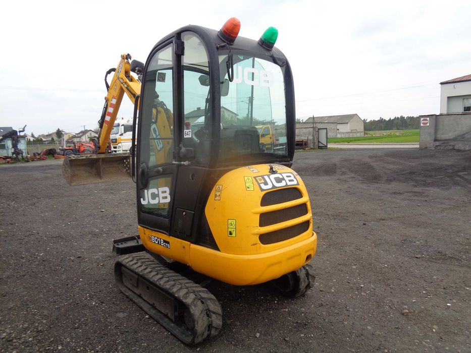Koparka Minikoparka JCB 8018 łyżka 90cm + łyżka 30 cm
