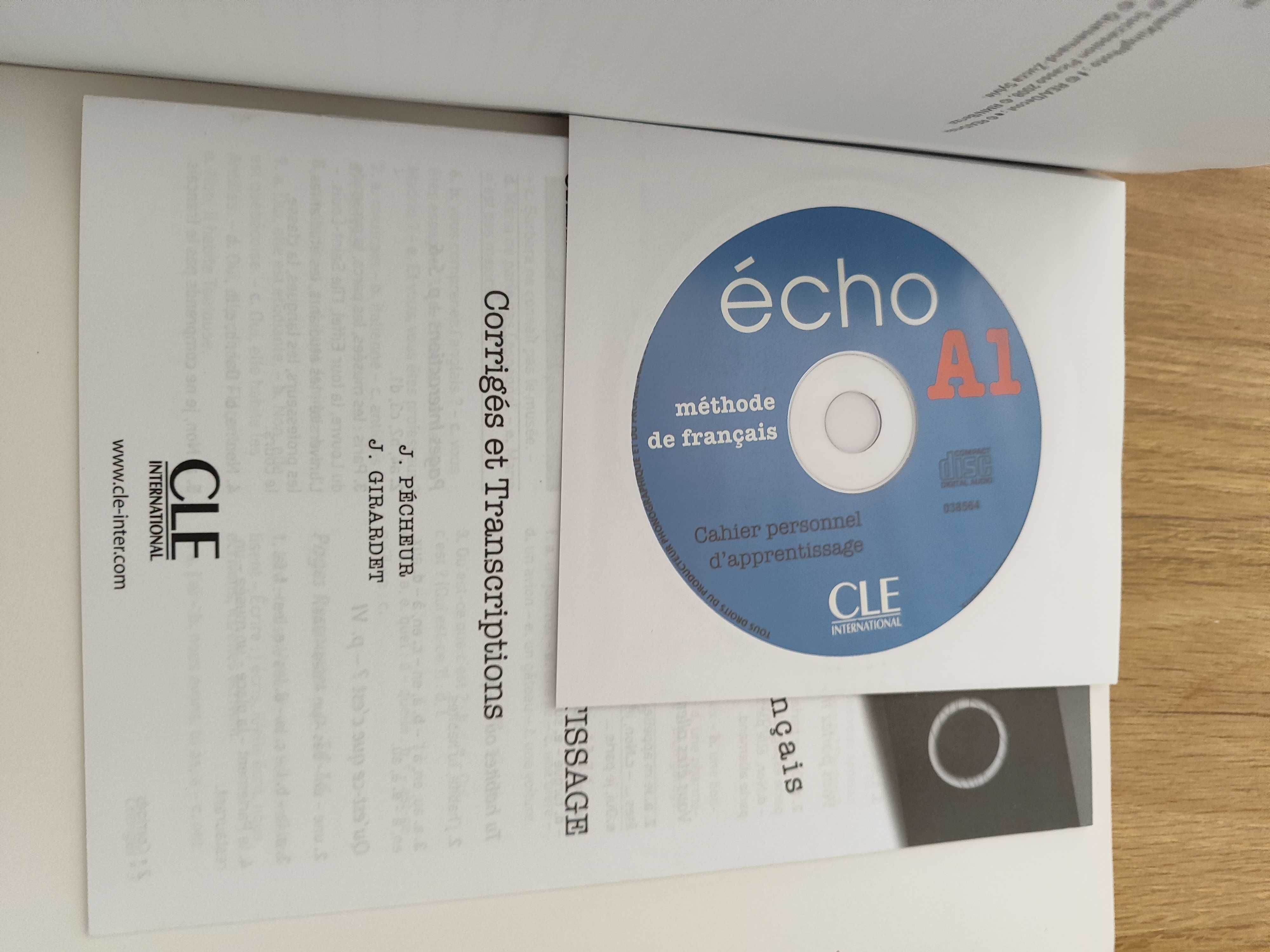 Cwiczenia język francuski echo A1J.Pecheur J.Girardet