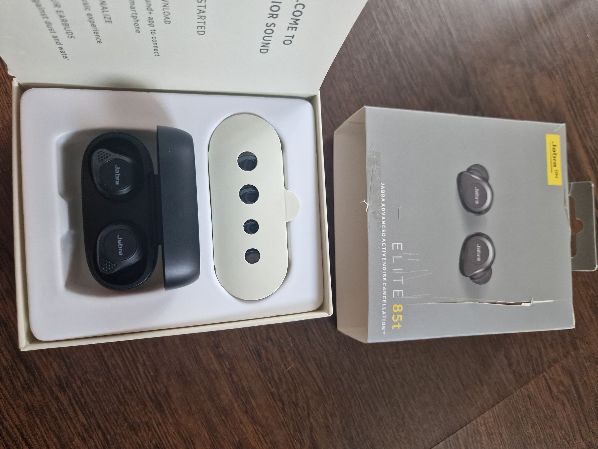 Auriculares jabra Bluetooth TWS Elite 85T. Novos