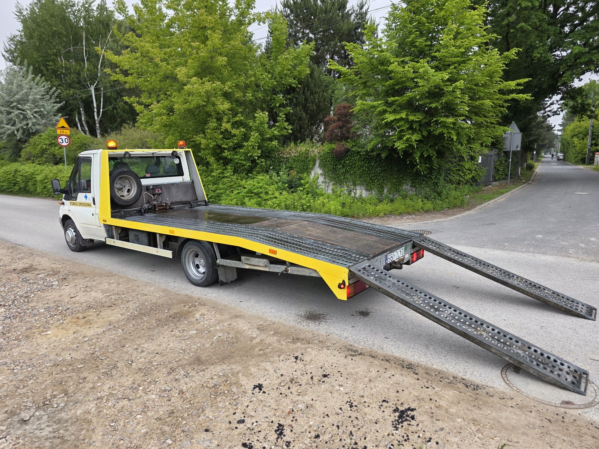 Ford Transit 2.4d Autolaweta Bliźniak/poduszki/zamiana/Pomoc Drogowa