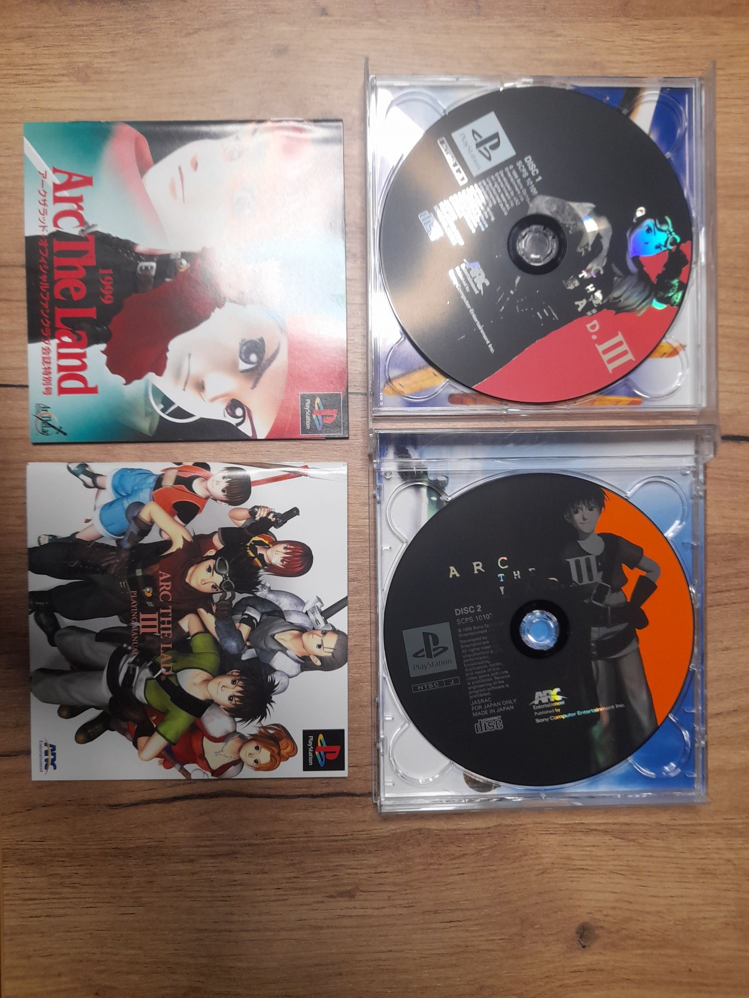 Arc the lad 3 playstation ps1 psx retro ntsc j kolekcjonerski stan