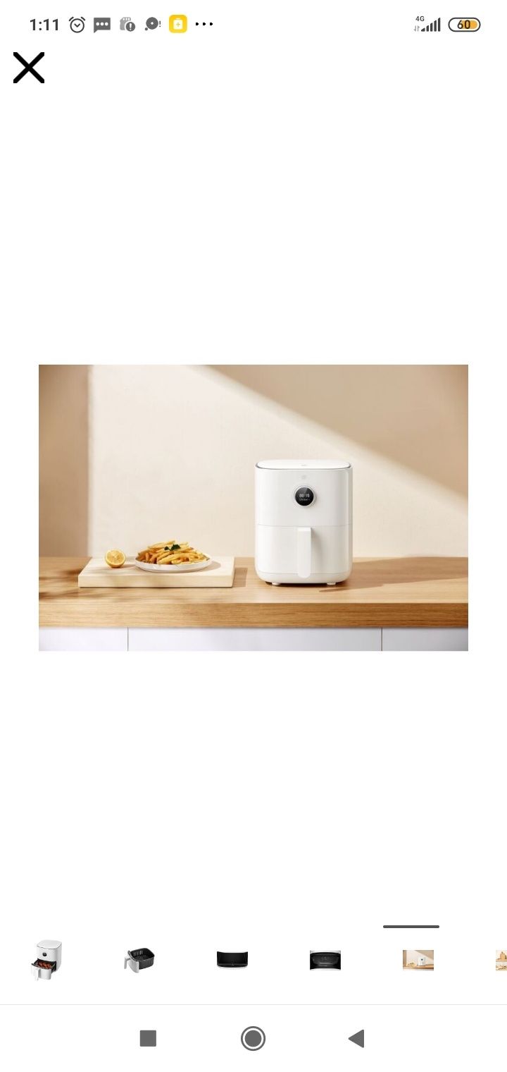 Розумний Аерогриль Xiaomi Mi Smart Air Fryer