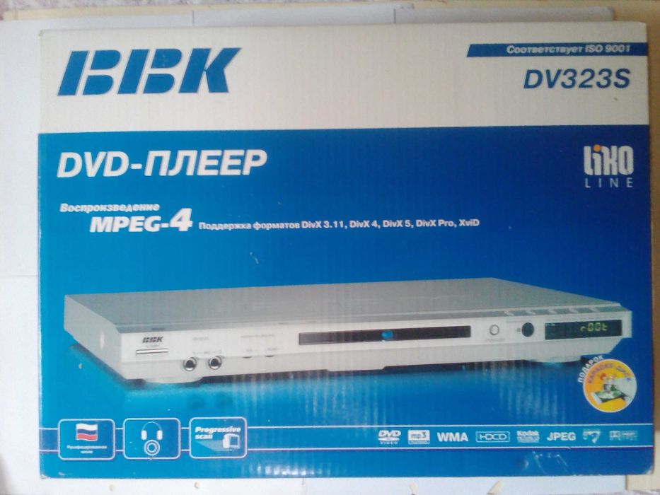 DWD BBK  dv323s  програвач