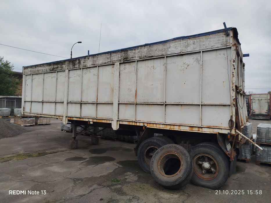 Полупричіп одаз металевий