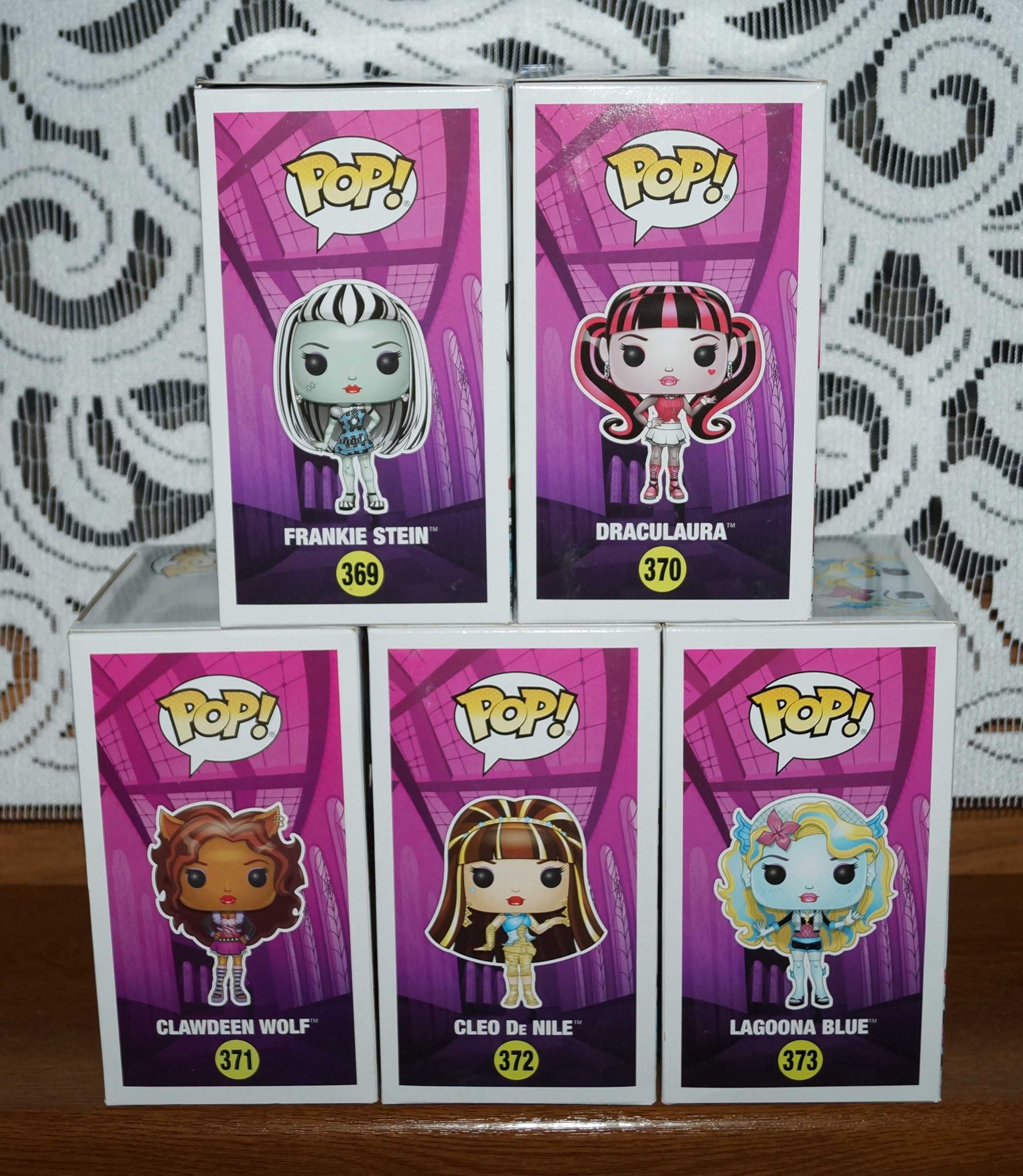 Funko Pop! Monster High 5 szt. ORYGINAŁ figurka figurki UNIKAT