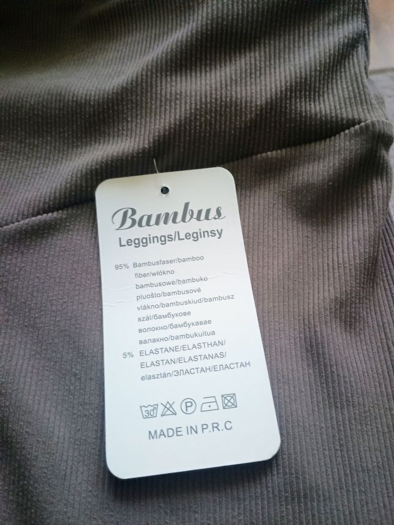 Krótkie leginsy bambusowe L