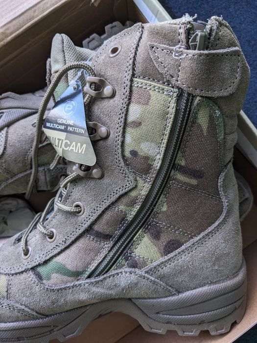 Черевики Mil-Tec Teesar Tactical One Zip - MultiCam