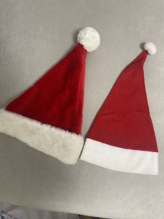 Новорічна шапка санта клауса карнавальна