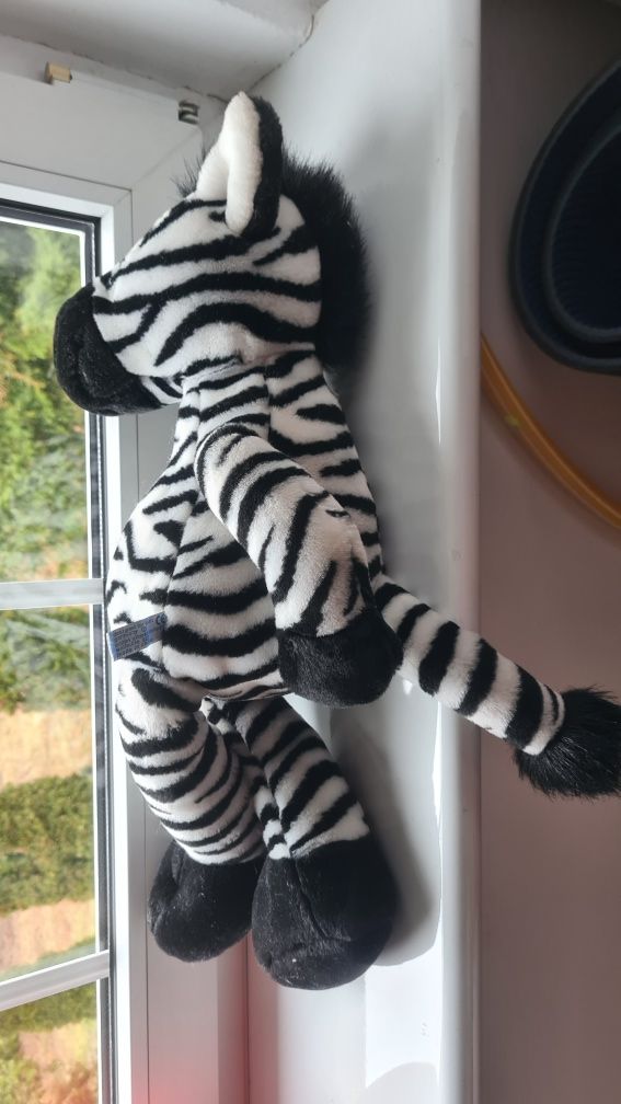 Duża przytulanka zebra NICI,dł.56 cm