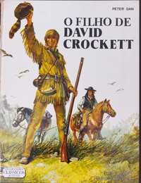 Livro " O Filho de DAVID CROCKETT" de Peter Dan