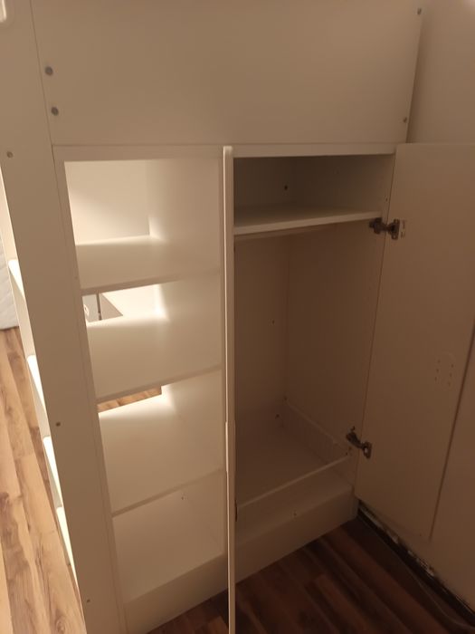 Sprzedam łóżko z biurkiem i szafa IKEA