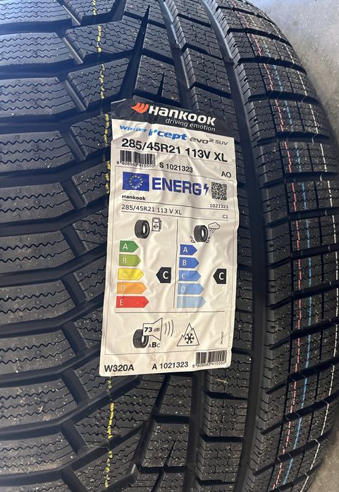 Koła Zimowe 21 Audi Q8 SQ8 Nowe 5x112 Hankook 285/45R21 Oryginalne
