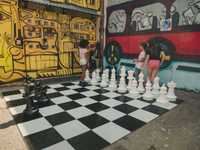 Giga szachy ogrodowe - Wynajem Gigantycznych Szachów na Wydarzenie