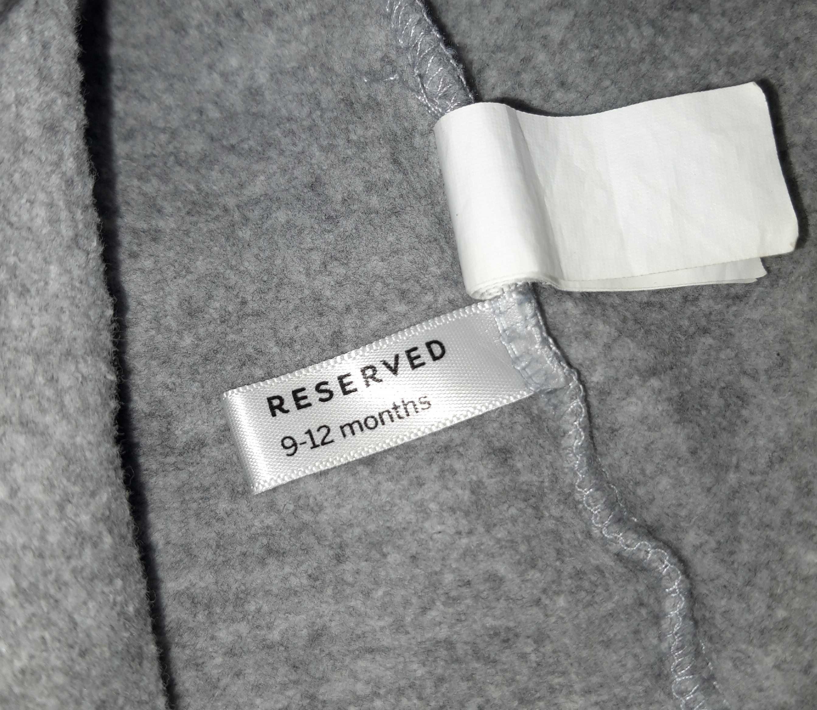 r.74/80 kurtka softshel na wiosnę Topomini, czapka i komin Reserved