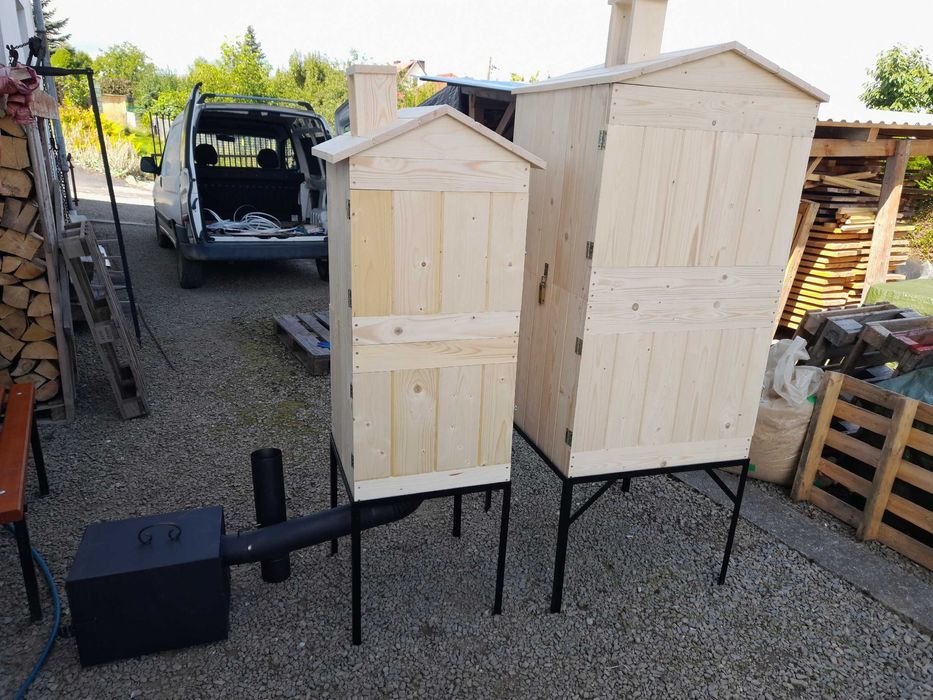 Wędzarnia drewniana 50, 60, 70 cm.