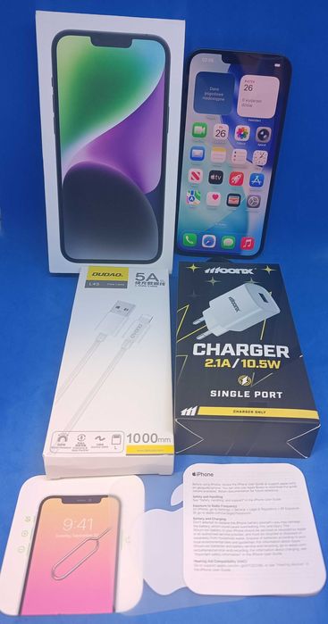 iPhone 14 Plus!! iOS 26/Gwarancja/Faktura/Bateria 100%!! Wysyłka!!