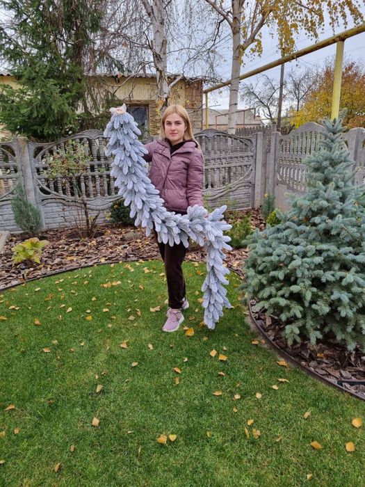 Новорічна спідниця, новорячна гірлянда, новорічні подарунки, декор