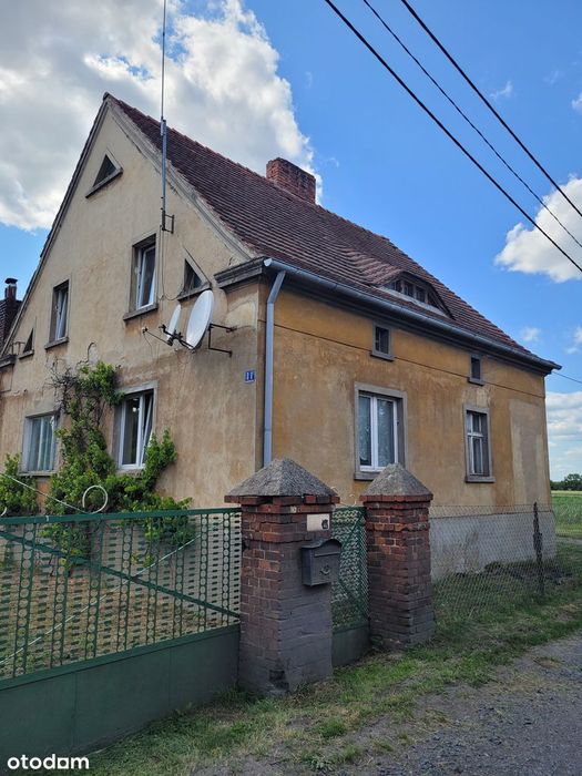 Dom z potencjałem w Klenicy Okolice Trzebiechów Sulechów  Zielona Góra