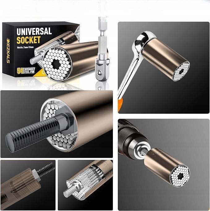 KLUCZ NASADOWY Stal Chromowo-Molibdenowa do odkręcania śrub  7-19