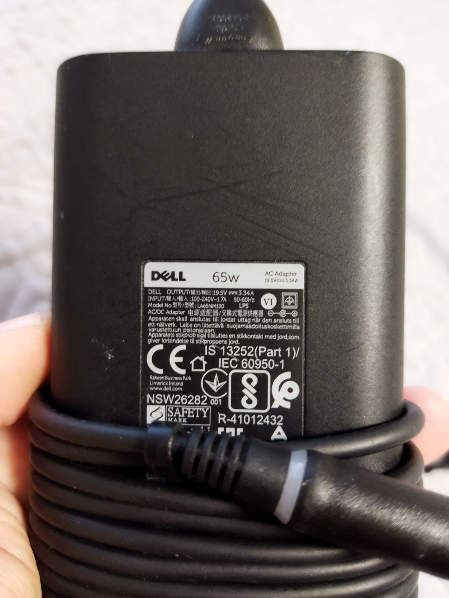 Блок живлення DELL 65W