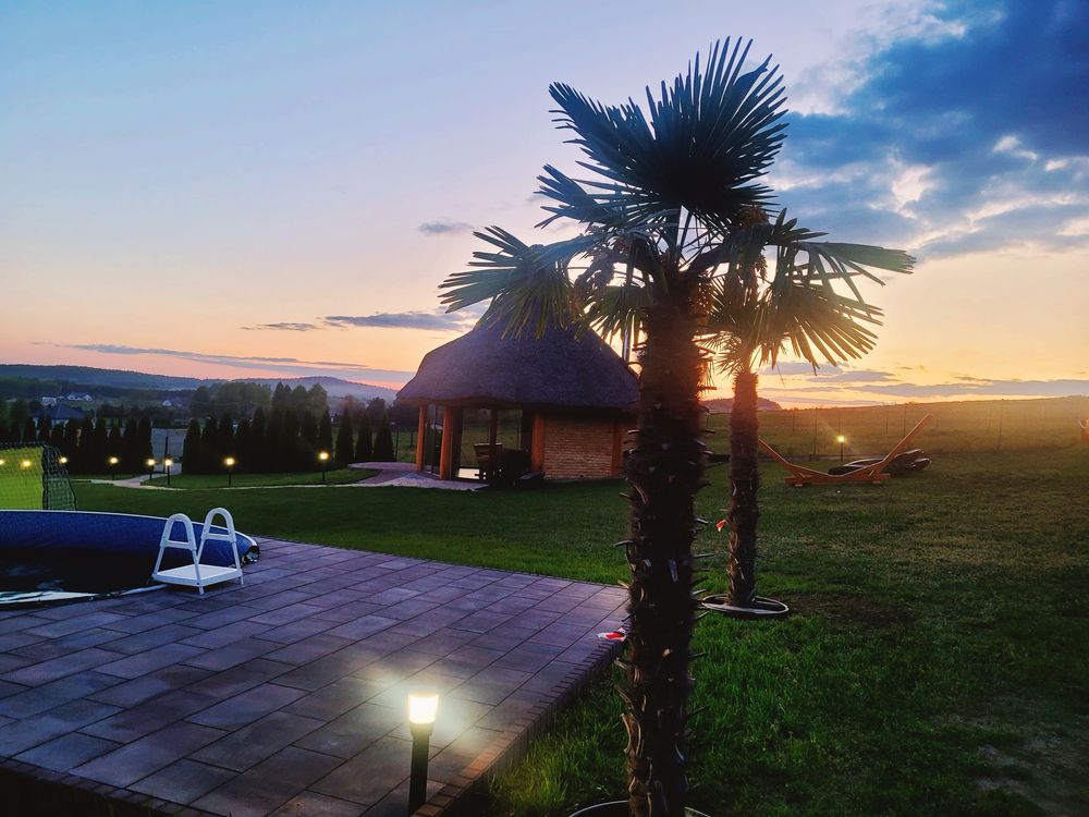 Apartament 4os.k.Chęcin Basen podgrzewany jacuzzi Altana Grill Ognisko