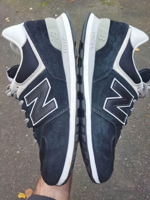 31 см кросівки New Balance 574 кроссовки замшевые ML574EGK оригинал