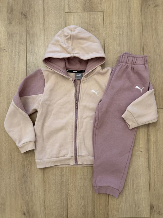 Костюм Puma на дівчинку оригінал, теплий на флісі