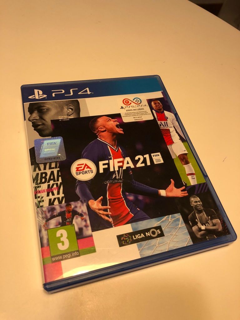Jogos PS4 (FIFA, F1, LEGO)