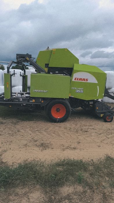 Prasoowijarka Claas Rollant 355 uniwrap mchale lely kuhn