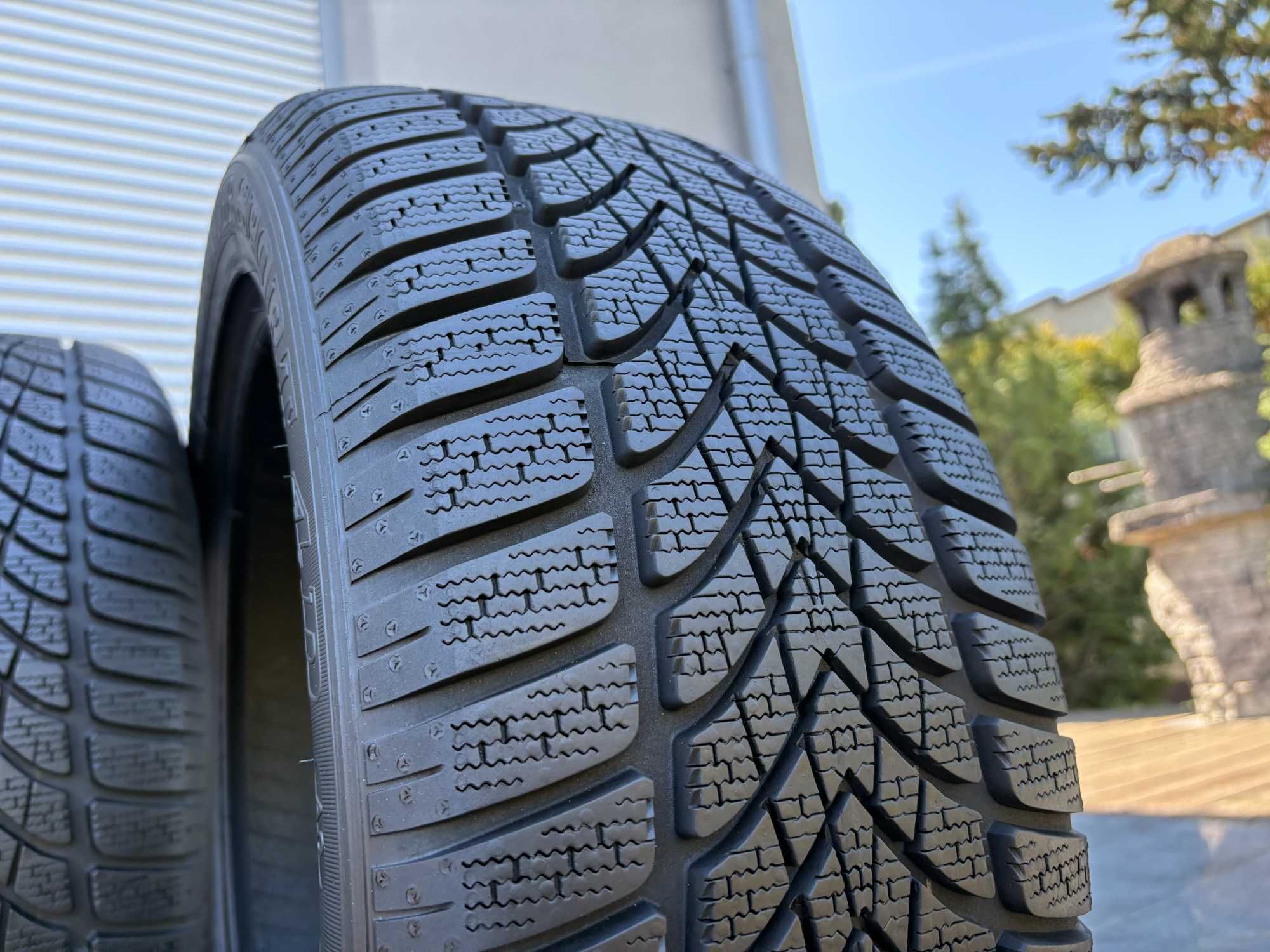 2szt zimowe 225/50R17 Dunlop 8,3mm 2024r świetny stan! Z1312 gwarancja