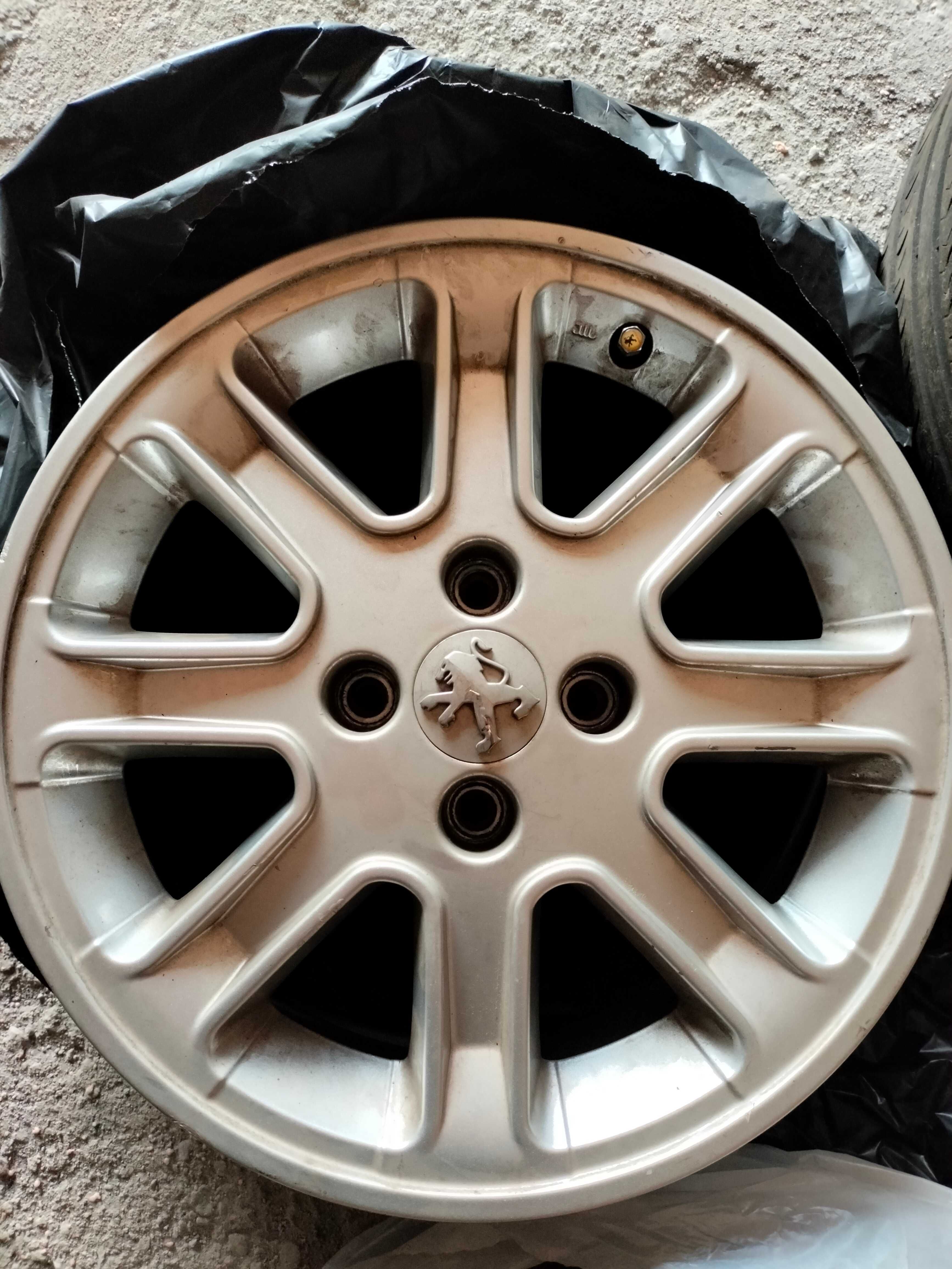 Felgi aluminiowe Peugeot 16" 6J 4x108, ET 27, BBS DV149