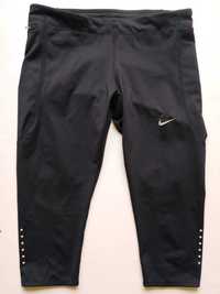 Штани 3/4 NIKE RUNNING S-M black тайтси легінси вагітних