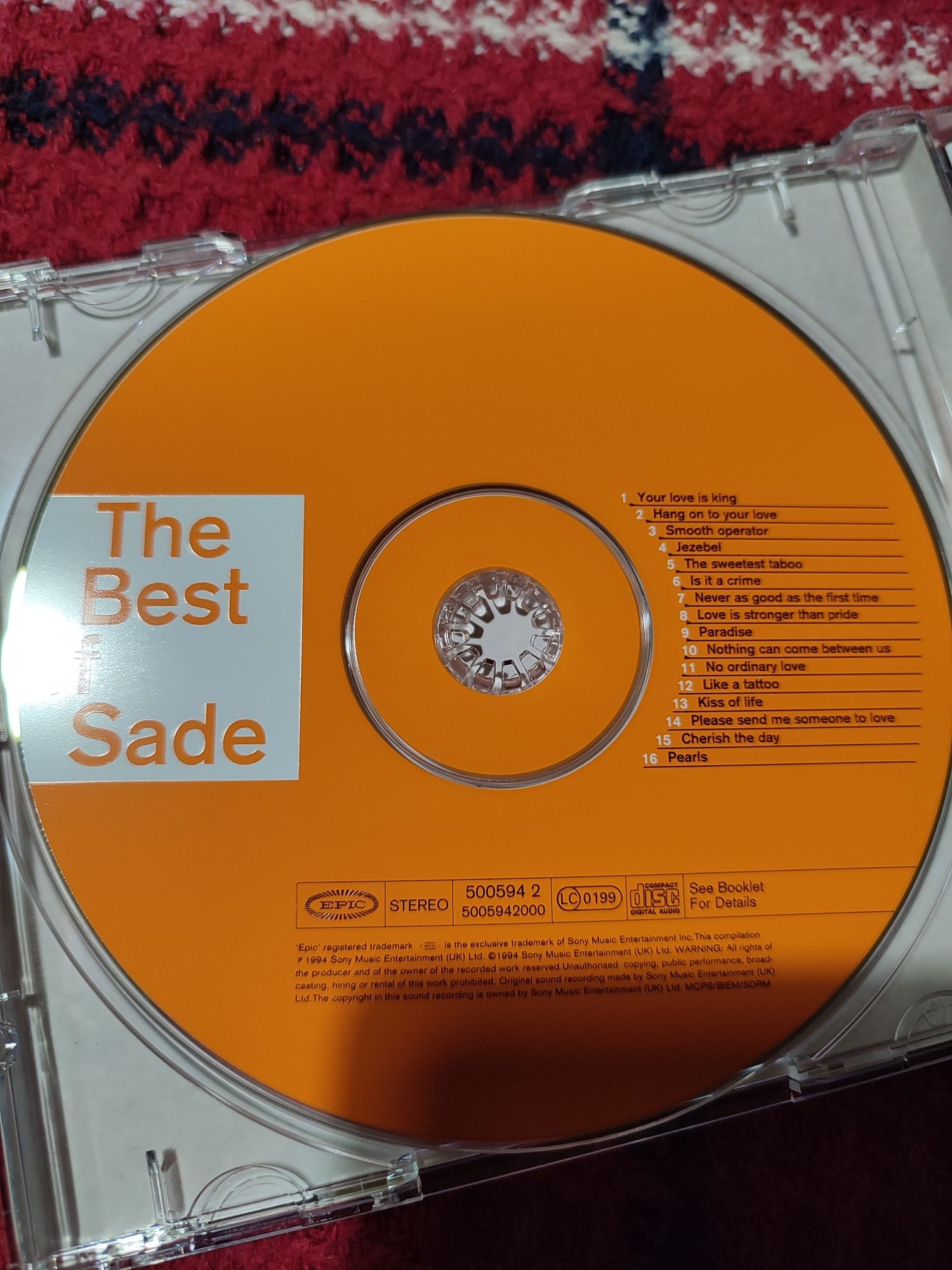 The best of Sade płyta CD