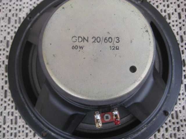 Tonsil GDN 20/60/3 głośnik 20 60 3 bolero 200 12Ohm  średnica 20cm