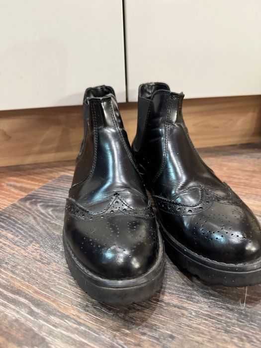 Ботінки-челсі весна -осінь )натуральна шкіра Італія