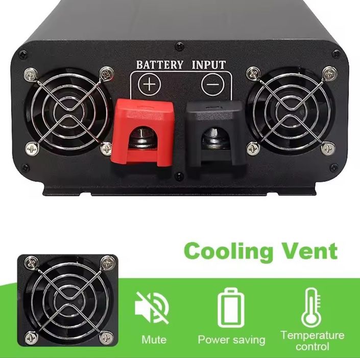Inversor de corrente DC12v para AC220v