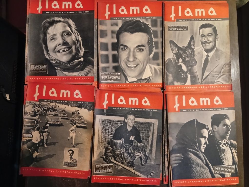 Revista Flama - Lote de 54 numeros