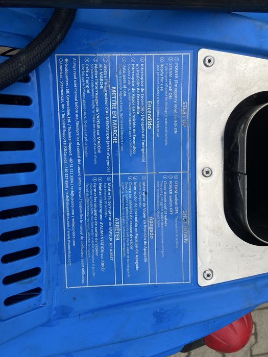 Mobilna Myjnia Parowa Optima DMF Diesel uzywana