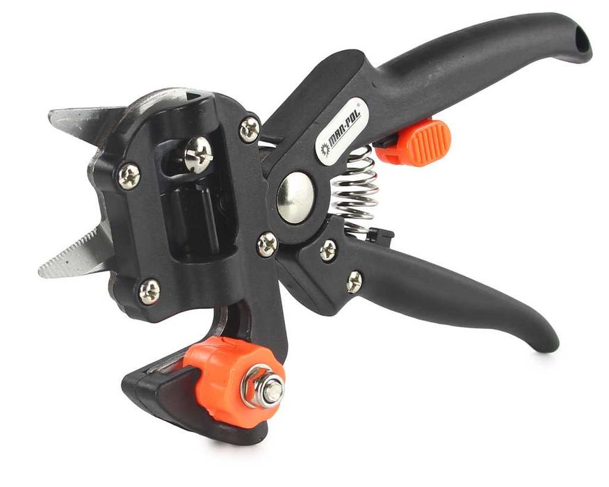 Sekator  do szczepienia drzewek krzewów z taśma 100 m komplet matryce